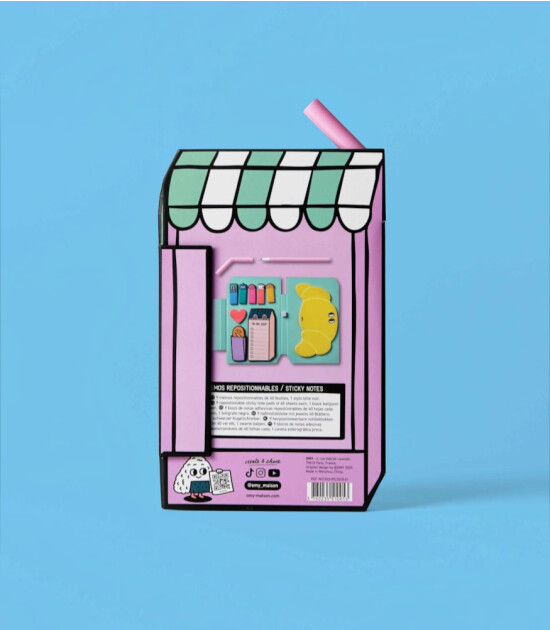 OMY Sticky Notes Yapışkan Not Seti // Paris