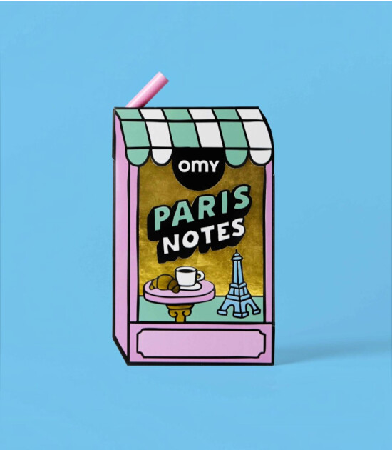 OMY Sticky Notes Yapışkan Not Seti // Paris