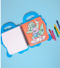OMY Super Coloring Stickerlı Not Defteri // Dino