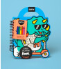OMY Super Coloring Stickerlı Not Defteri // Dino