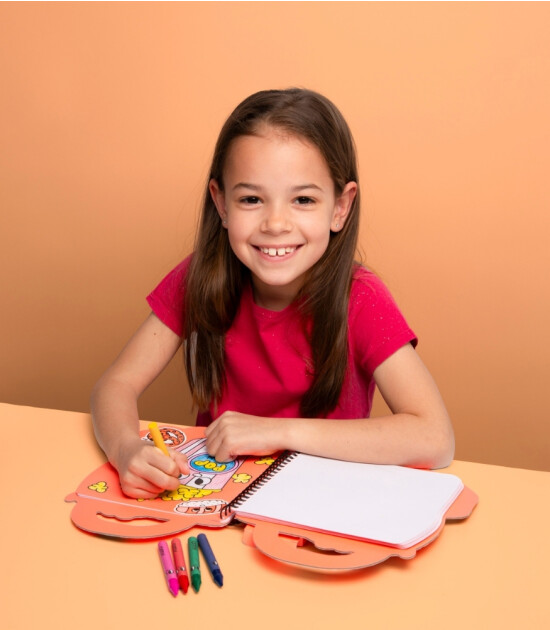 OMY Super Coloring Stickerlı Not Defteri // Yummy