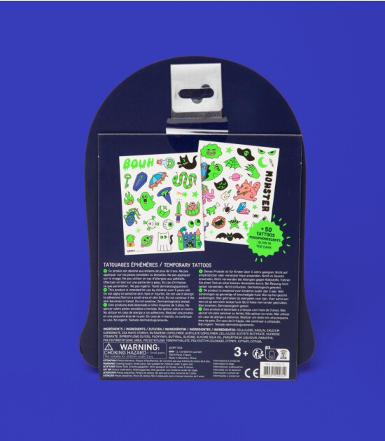 OMY Tattoos Geçici Dövme // Boo! Glow in Dark!