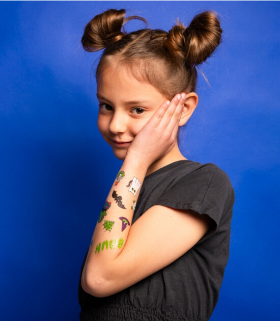 OMY Tattoos Geçici Dövme // Boo! Glow in Dark!