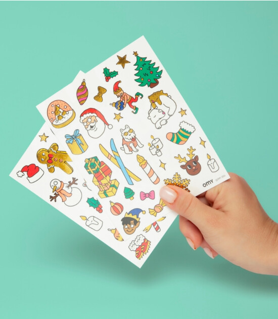 OMY Tattoos Geçici Dövme // Ho Ho Ho!