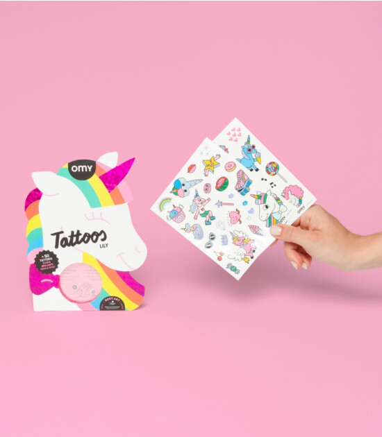 OMY Tattoos Geçici Dövme // Lily