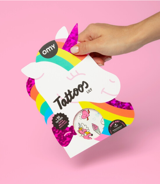 OMY Tattoos Geçici Dövme // Lily