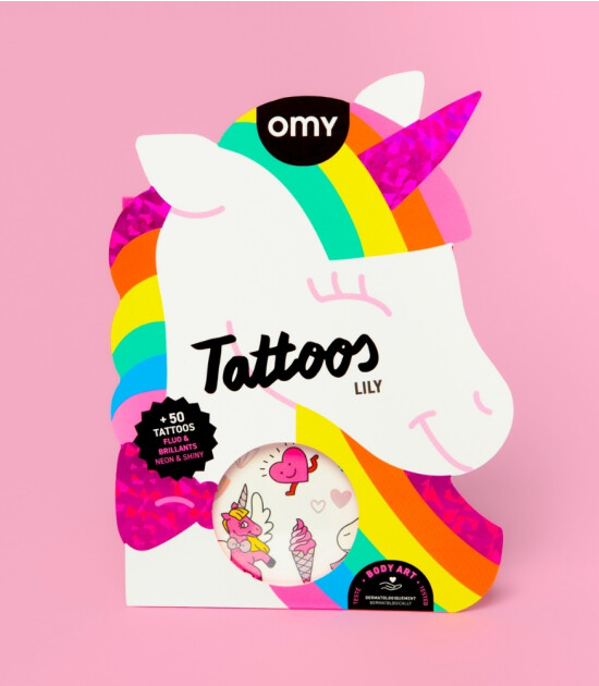 OMY Tattoos Geçici Dövme // Lily