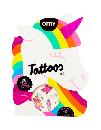 OMY Tattoos Geçici Dövme // Lily