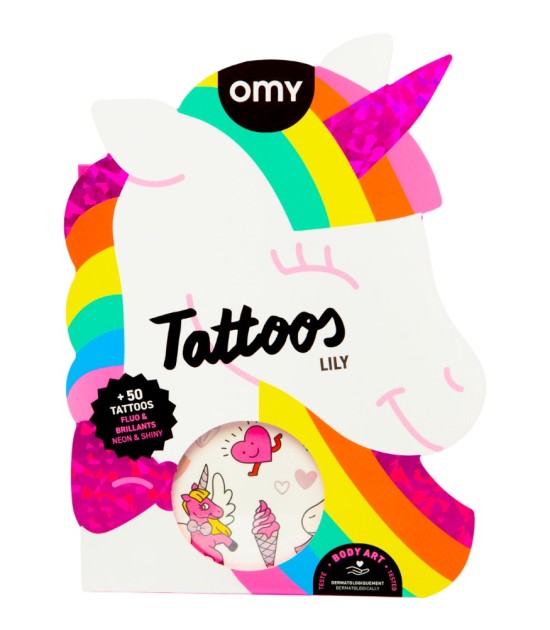 OMY Tattoos Geçici Dövme // Lily