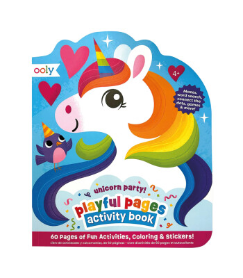 Ooly Playful Pages Aktivite Kitabı // Unicorn Party
