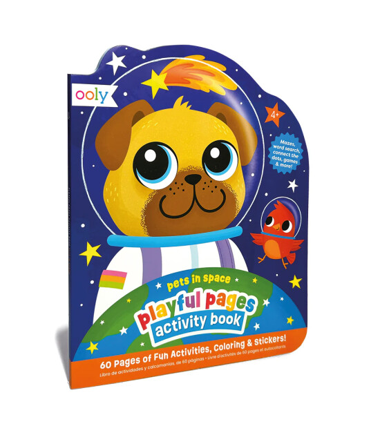 Ooly Playful Pages Aktivite Kitabı // Pets in Space
