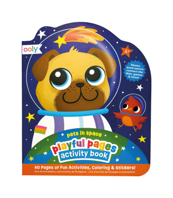 Ooly Playful Pages Aktivite Kitabı // Pets in Space