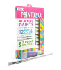 Ooly Paintology Akrilik 12’li Boya Seti - Pastel Renkler