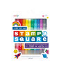 Ooly Stamp-A-Square Çift Uçlu 12’li Keçeli Kalem