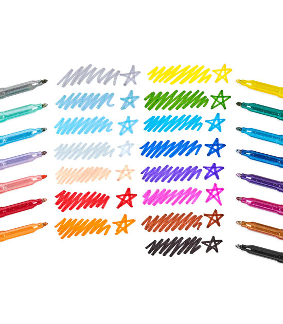 Ooly x Rainbow Sparkle Simi Ke&ccedil;eli Kalem (15 Adet)