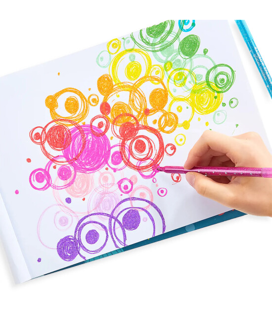 Ooly x Rainbow Sparkle Simi Ke&ccedil;eli Kalem (15 Adet)