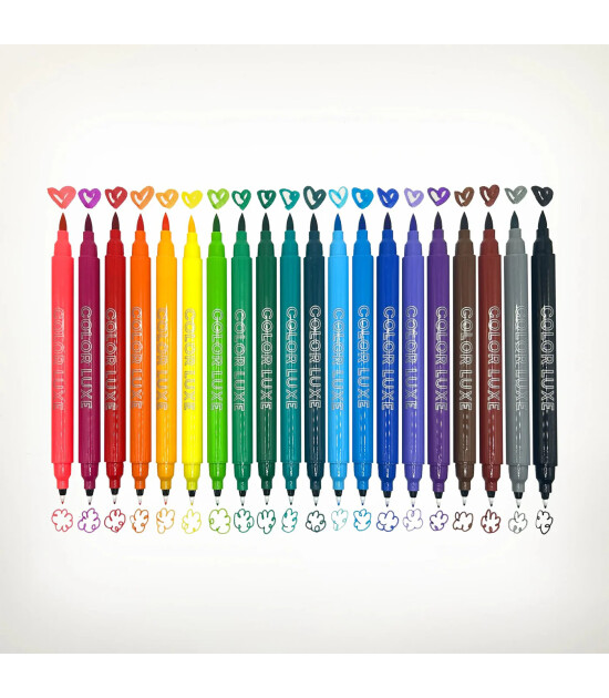Ooly Color Luxe Çift Uçlu 20’li Keçeli Kalem