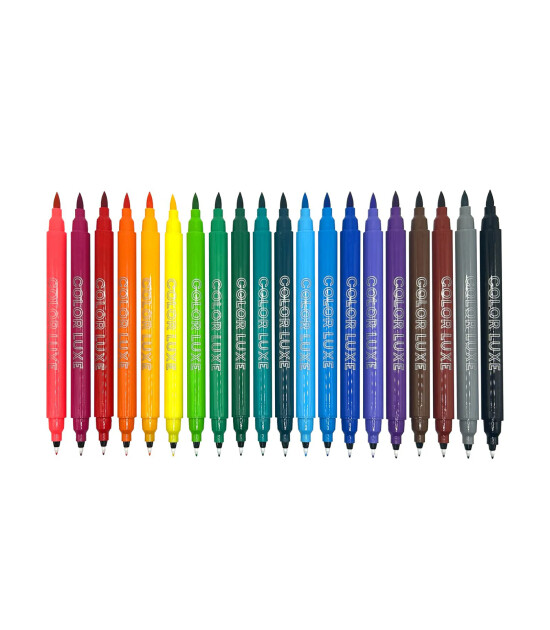Ooly Color Luxe Çift Uçlu 20’li Keçeli Kalem