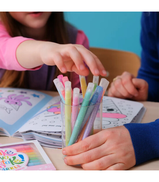 Ooly x Make No Mistake Glitter Silinebilir Ke&ccedil;eli Kalem (12 Adet)