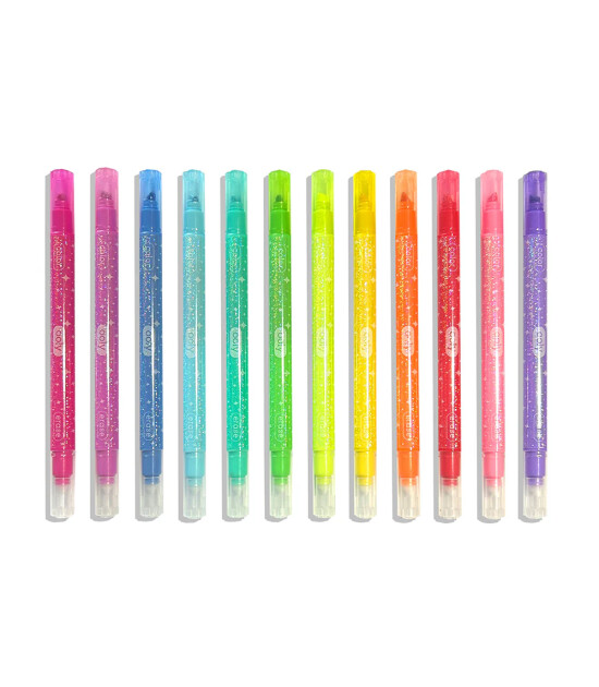 Ooly x Make No Mistake Glitter Silinebilir Ke&ccedil;eli Kalem (12 Adet)