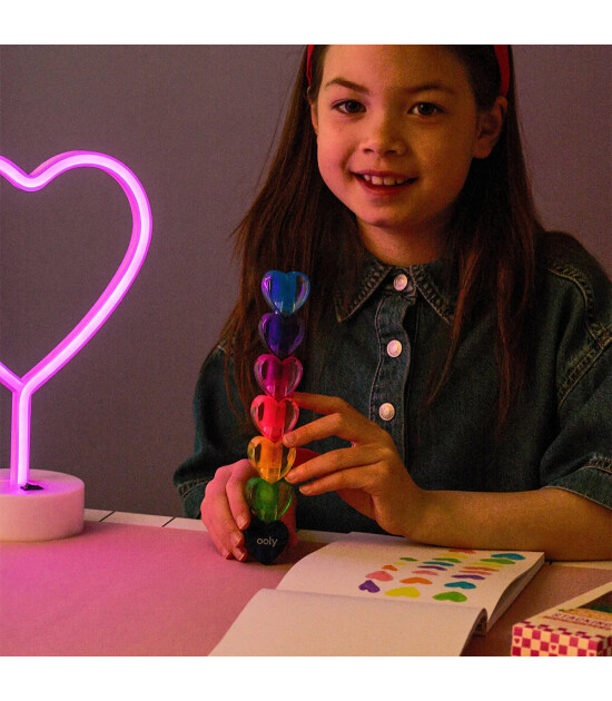 Ooly Heart Highlighter (6 Adet)