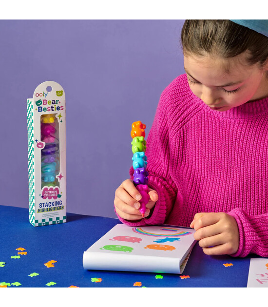 Ooly Bear Besties Kutulu Highlighter Seti (5 Adet)