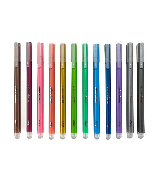 Ooly Color Sheen Jel Kalem 12’li Metalik Renkler