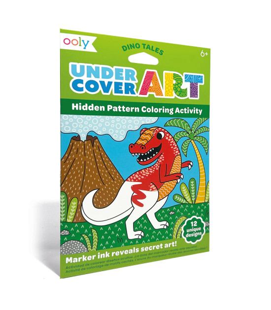Ooly Undercover Art // Dino Tales