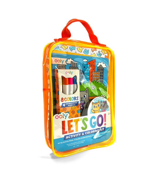 Ooly x Let's Go! Seyahat Aktivite Seti // Kitty In The City
