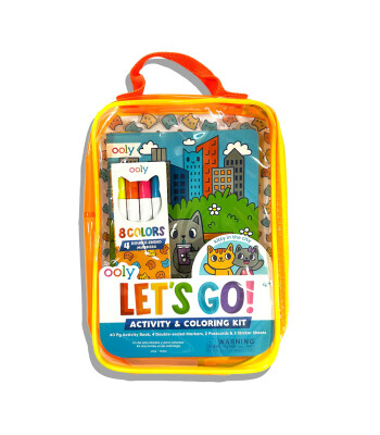 Ooly x Let's Go! Seyahat Aktivite Seti // Kitty In The City