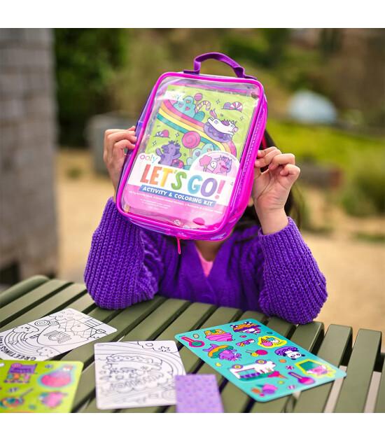 Ooly x Let's Go! Seyahat Aktivite Seti // Unicorn Candy Town