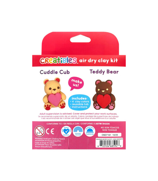 Ooly Kendin Yap Kil Seti // Lovely Bears (4 Renk)