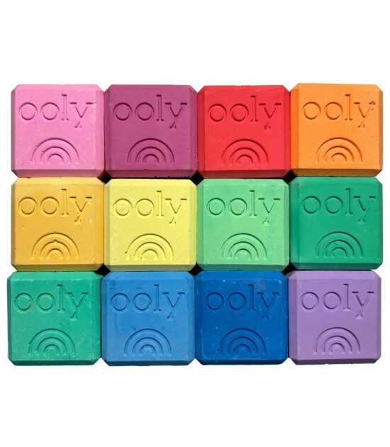 Ooly Chalk-O-Rama Dış Mekan Tebeşirii (12 Adet)