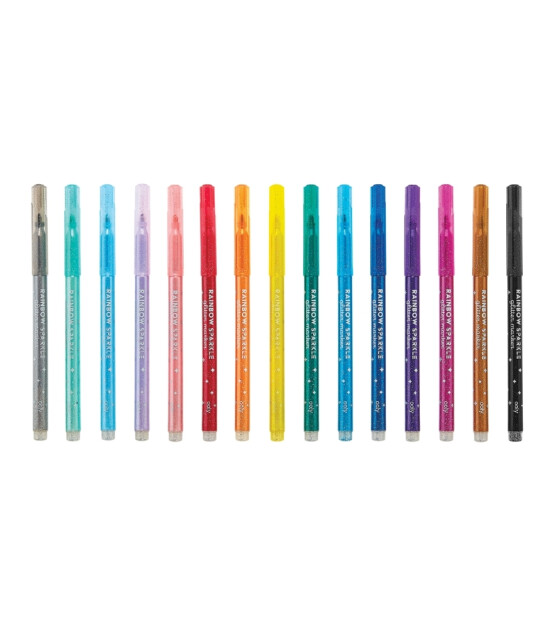 Ooly Rainbow Sparkle Simi Ke&ccedil;eli Kalem (15 Adet)