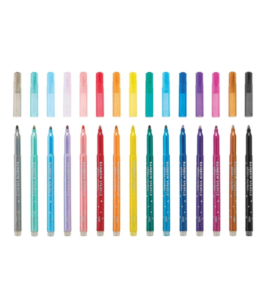 Ooly Rainbow Sparkle Simi Ke&ccedil;eli Kalem (15 Adet)