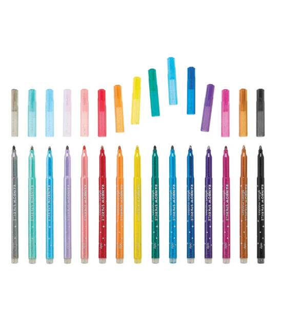 Ooly Rainbow Sparkle Simi Ke&ccedil;eli Kalem (15 Adet)