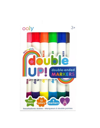 Ooly Double Up! &Ccedil;ift U&ccedil;lu Ke&ccedil;eli Kalem (12 Adet)