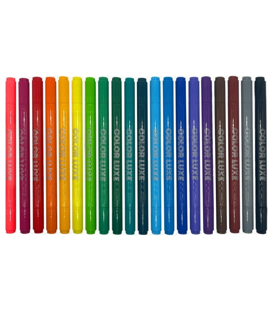 Ooly Color Luxe Çift Uçlu Keçeli Kalem (20 Adet)