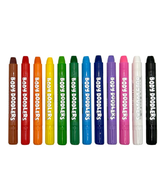Ooly Body Doodlers Yüz ve Vücut Boyası (12 Adet)