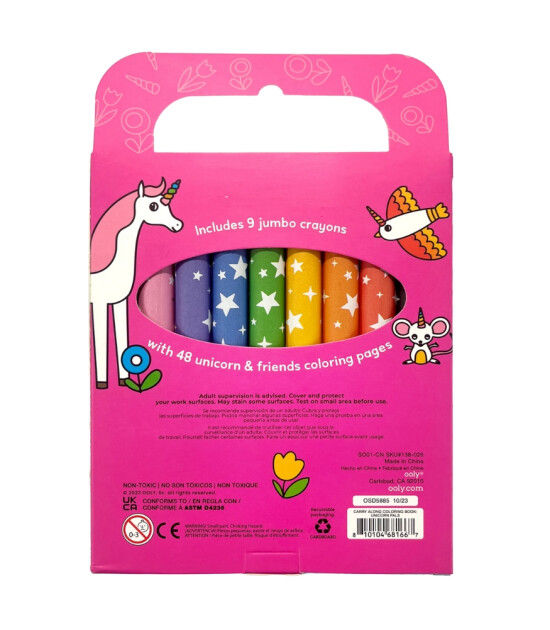 Ooly Carry Along Boyama Seti // Unicorn Pals