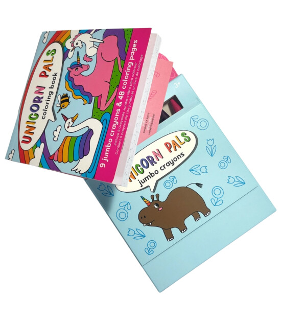 Ooly Carry Along Boyama Seti // Unicorn Pals