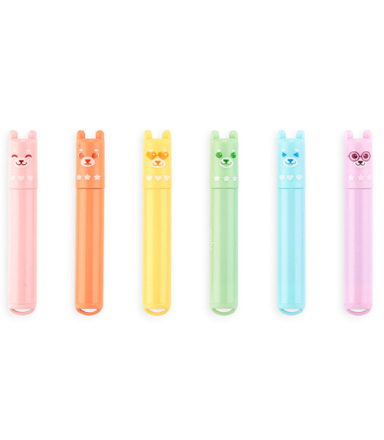 Ooly Beary Sweet Mini Kokulu Highlighter Seti (6 Adet)