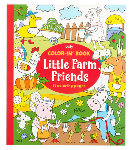 Ooly Boyama Kitabı // Little Farm Animals