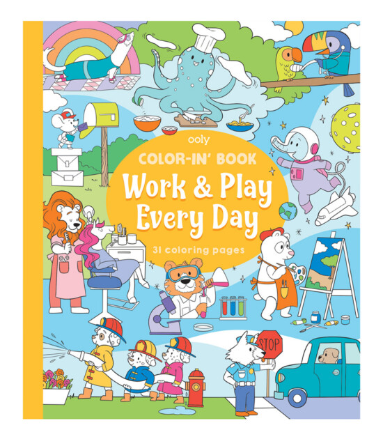 Ooly Boyama Kitabı // Work & Play Everyday