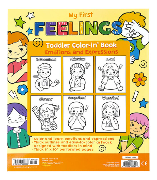 Ooly Boyama Kitabı // My First Feelings