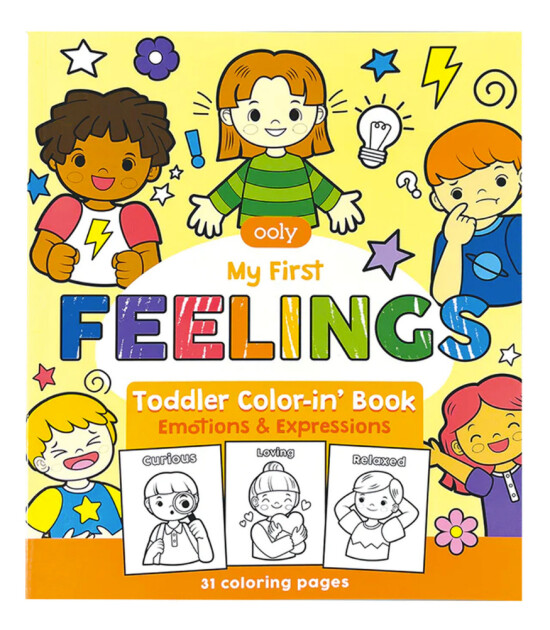 Ooly Boyama Kitabı // My First Feelings