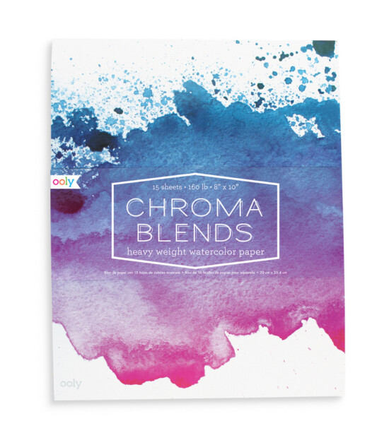 Ooly Chroma Blends Sulu Boya Kağıtları (15 Yaprak)
