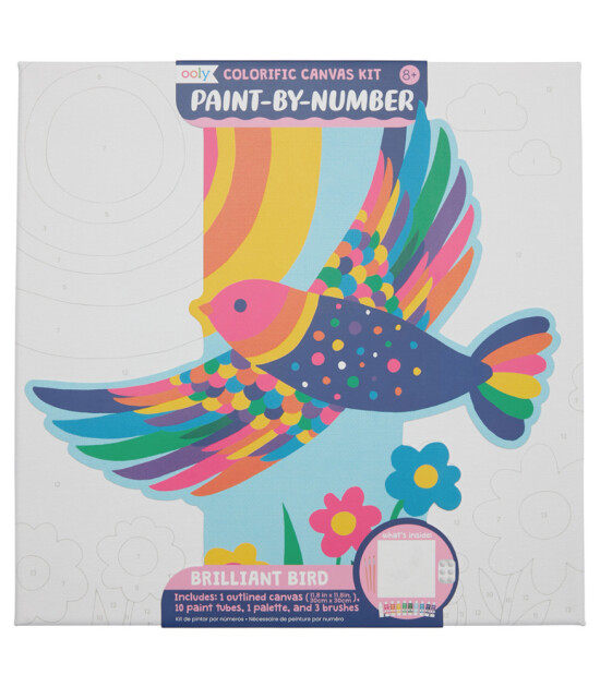 Ooly Colorific Canvas Sayılarla Boyama // Brilliant Bird