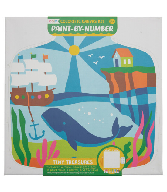 Ooly Colorific Canvas Sayılarla Boyama // Tiny Treasures