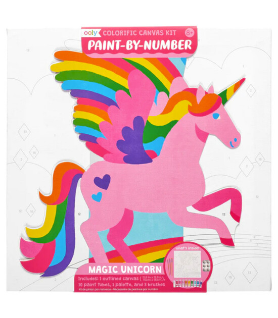 Ooly Colorific Canvas Sayılarla Boyama // Magic Unicorn